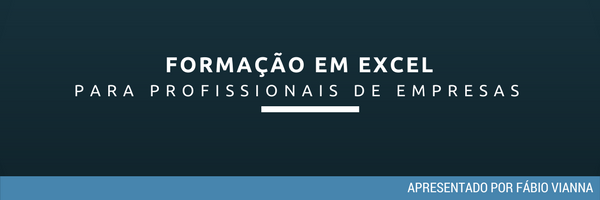 curso de formação em excel