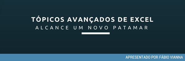 Tópicos Avançados de Excel - curso em São Paulo