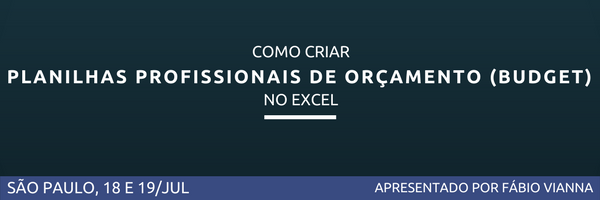 CURSO BUDGET EXCEL