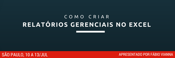 curso relatórios gerenciais no excel