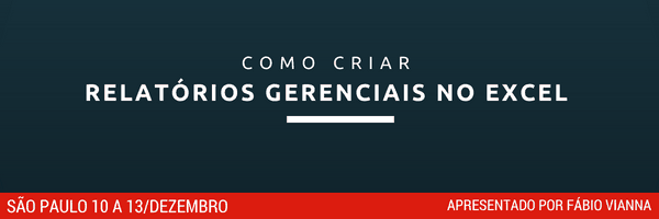 curso relatórios gerenciais no excel